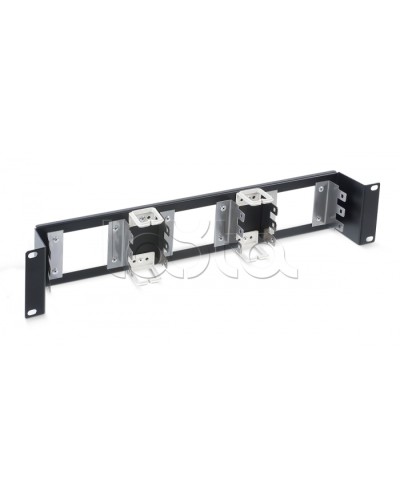 Рама 19, 2U для крепления 9-и плинтов типа Kron Cabeus FM-9-2U в Хасавюрте Кроссовое оборудование тип Krone Pintop.ru