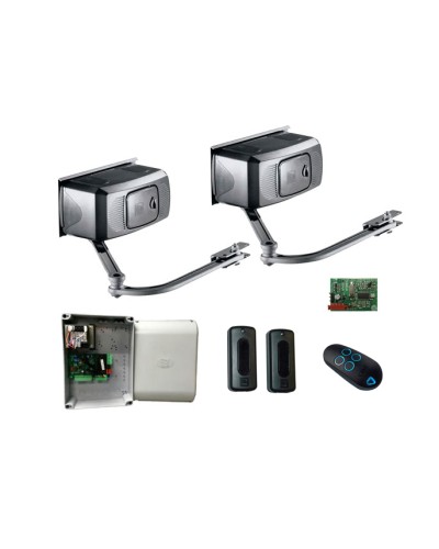 Комплект автоматики для двухстворчатых распашных ворот Came Комплект F1000 (до 800 кг до 4,0 м 30%) в Хасавюрте Автоматизация ворот Pintop.ru