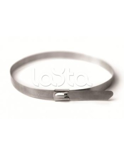 Хомут из нержавеющей стали AISI 304 8х600 DKC 27416 в Хасавюрте Аксессуары для лотков Pintop.ru