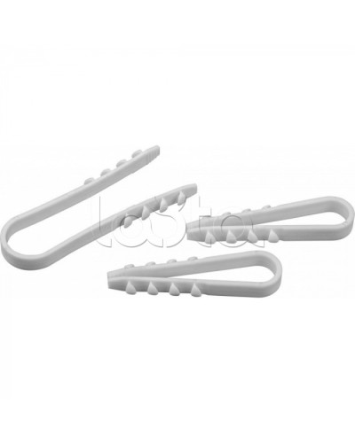 Дюбель-хомут Navigator 71 850 NCU-11-18-55-50/WH дюбель хомут (50 шт/упак) в Хасавюрте Крепеж: Дюбели, шурупы, саморезы Pintop.ru