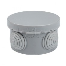 Коробка распределительная КМР-040-039 с крышкой наружная (85х40) 4 мембранных ввода IP54 EKF (plc-kmr-040-039)