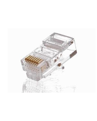 Разъем RJ-45 под витую пару категория 5е (1000 шт/уп) NETLAN EC-UP8P8C-5E-003-TR-1000 в Хасавюрте Коннекторы Pintop.ru