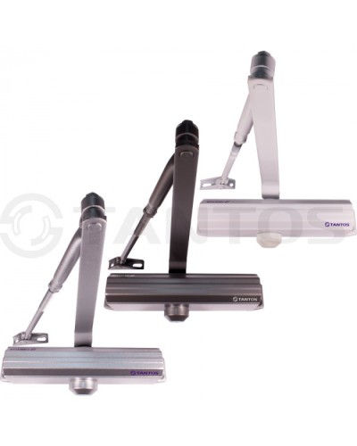 Доводчик дверной Tantos TS-DC120 Freeze (Серебро) в Хасавюрте Доводчики Pintop.ru