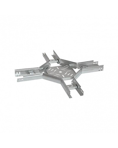 Х-образный ответвитель лестничный 600х200 (1,2 мм) Промрукав (PR08.5430) в Хасавюрте Аксессуары для лотков Pintop.ru