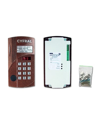 Блок вызова видеодомофона на 100 абонентов Цифрал CCD-2094.1M/РKVС в Хасавюрте Вызывные аудиопанели малоабонентные Pintop.ru