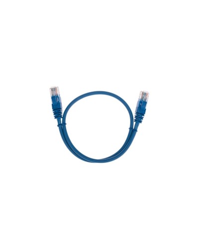 Патч-корд U/UTP, CAT 5e, RJ45-RJ45, 26AWG, LSZH, синий, 0,5м REXANT 02-0104-05 в Хасавюрте Патчкорды (медные) Pintop.ru