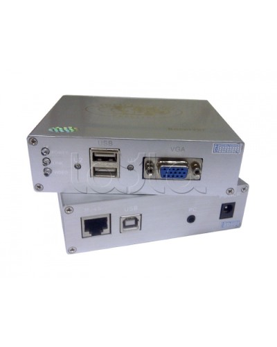 Комплект для передачи VGA, Клавиатура, Мышь, до 300 м OSNOVO TA-VKM/7+RA-VKM/7 в Хасавюрте Видеоусилители, Модуляторы, Делители Pintop.ru