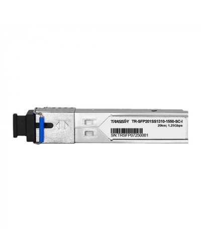 SFP-модуль TRASSIR TR-SFP201SS1310-1550-SC-I в Хасавюрте Модули SFP/XFP/GBIC Pintop.ru