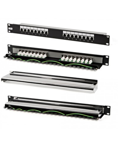 Патч-панель Hyperline PP3-19-16-8P8C-C5E-110D в Хасавюрте Патч панель Pintop.ru