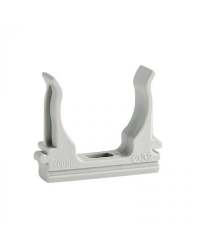 CF32G Держатель (клипса), без галогена, для труб D32мм (10шт) Экопласт (41732-10HF) в Хасавюрте Держатели, клипсы, скобы Pintop.ru