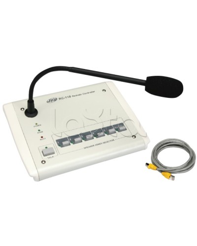 Станция настольная микрофонная JDM RC-110 в Хасавюрте Микрофонные консоли и микрофоны Pintop.ru