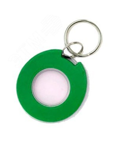 IronLogic IL-08MGT, 1K,с кольцом, зелёный с прозрачной серединой в Хасавюрте Оптовые идентификаторы Pintop.ru