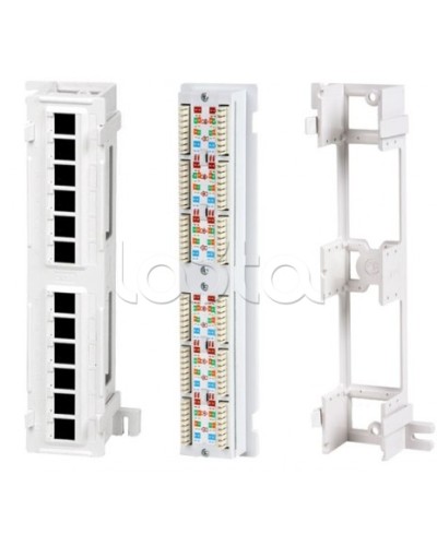 Патч-панель Hyperline PPW-12-8P8C-C5e в Хасавюрте Патч панель Pintop.ru