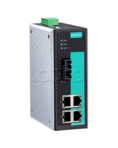 Коммутатор неуправляемый промышленный 4-портовый Moxa EDS-305-S-SC-T в Хасавюрте Коммутаторы Pintop.ru