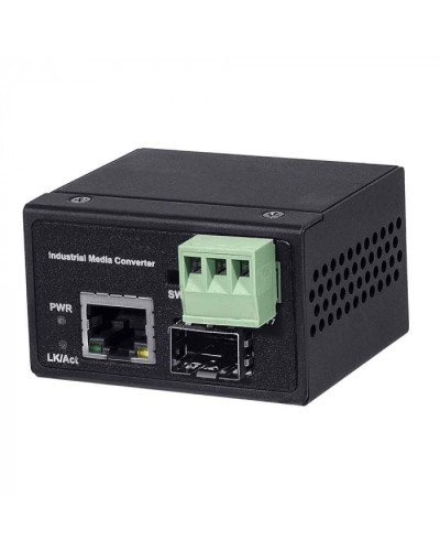 Промышленный компактный медиаконвертер NST NS-MC-1G1GX/IS в Хасавюрте Медиаконвертеры Pintop.ru