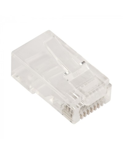Коннектор RJ45 тип EZ, 8P8C, UTP, Cat.6, универс, покрытие 50 микрон,100 шт. LANMASTER (LAN-EZ45-8P8C/U6-100) в Хасавюрте Коннекторы и разъемы Pintop.ru