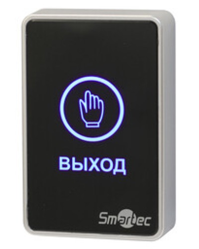 Кнопка выхода Smartec-СКД ST-EX020LSM-BK в Хасавюрте Кнопки выхода Pintop.ru