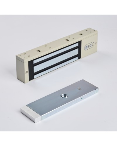 R-Lock RL-EM500-LSG - Электромагнитный замкок, 500кг, DC12/24B, цвет серый, RAL7032 (галечный серый), два датчика втроены в корпус замка: датчик Холла и магнито-контактный датчик в Хасавюрте Электромагнитные замки Pintop.ru