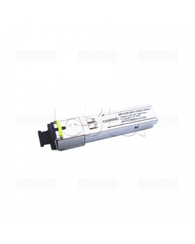 SFP Модуль промышленный OSNOVO SFP-S1SC18-F-1550-1310-I в Хасавюрте Модули SFP/XFP/GBIC Pintop.ru