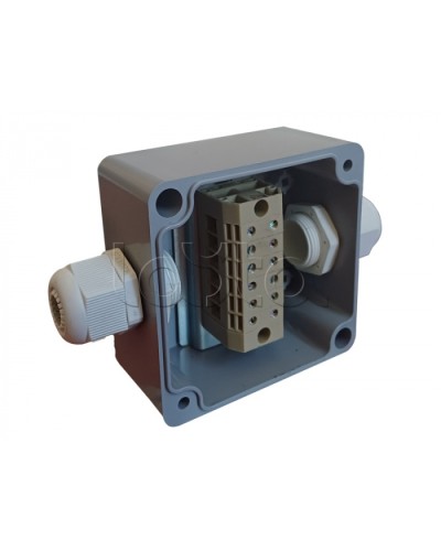 Коробка пылевлагонепроницаемая клеммная G366 А К 10 мм2 АЯКС IP66/IP65, 82x80x55 Магнито-контакт в Хасавюрте Распределительные коробки Pintop.ru