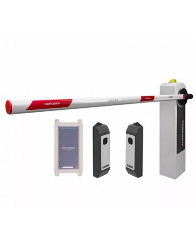 Комплект CARDDEX Комплект с шлагбаумом RBM-L Оптимум GSM-L в Хасавюрте Автоматические шлагбаумы Pintop.ru