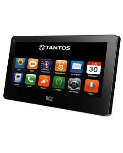 Монитор цветного видеодомофона со сверхтонким корпусом и сенсорным экраном Tantos NEO Slim (черный) в Хасавюрте Абонентские видеоустройства Pintop.ru