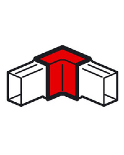 Угол внутренний для кабель-канала METRA 24x14 Legrand (638131) в Хасавюрте Аксессуары для кабель-канала Pintop.ru