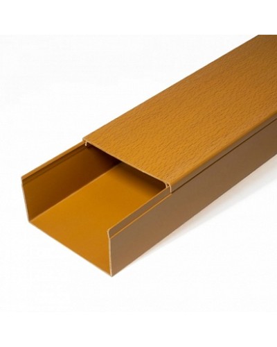 Кабель-канал бук 2-й замок 80х60 (18м/уп) Промрукав (PR.025445) в Хасавюрте Огнестойкие кабельные линии Pintop.ru