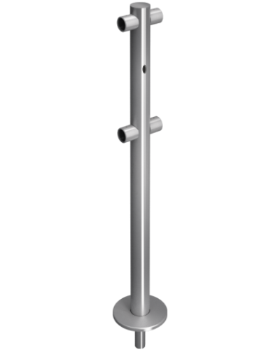 Стойкаограждения съемная i-образная Oxgard ВЗР 1996Р.21-04 в Хасавюрте Ограждения Pintop.ru