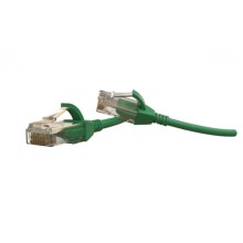 Патч-корд U/UTP Hyperline (PC-LPT-UTP-RJ45-RJ45-C6-2M-LSZH-GN)