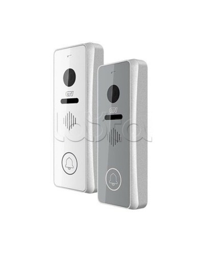 Вызывная панель CTV-D4001FHD (серебро) в Хасавюрте Вызывные IP панели Pintop.ru