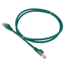 Патч-корд LSZH FTP кат.6A, 10 м, зеленый LANMASTER LAN-PC45/S6A-10-GN