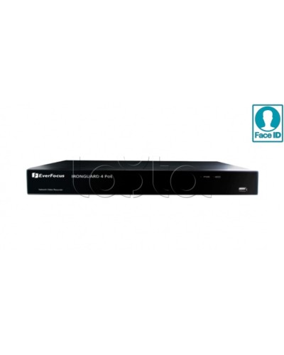 IP-видеорегистратор 8-ми канальный EverFocus IRONGUARD 8 PoE в Хасавюрте IP Видеорегистраторы Pintop.ru
