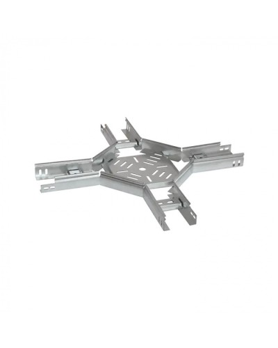 Х-образный ответвитель лестничный 200х100 (1,5 мм) Промрукав (PR08.5636) в Хасавюрте Аксессуары для лотков Pintop.ru