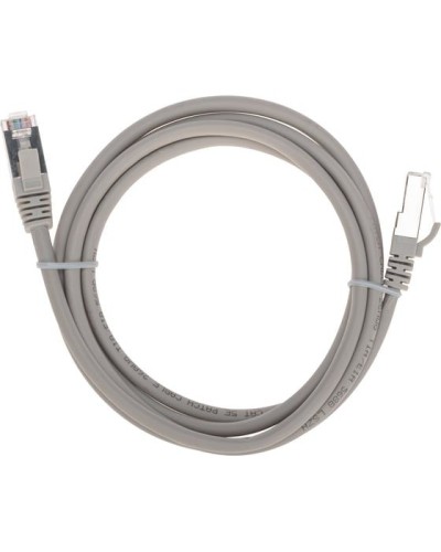 Патч-корд F/UTP, CAT 5e, RJ45-RJ45, 26AWG, LSZH, серый, 1,5м REXANT 02-0110-105 в Хасавюрте Патчкорды (медные) Pintop.ru