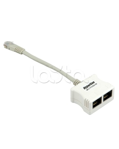 Разветвитель RJ-45 Hyperline SPL-YT4-U2-U2 в Хасавюрте Патч-корды и пигтейлы Pintop.ru