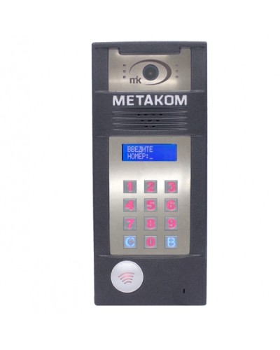 Многоабонентый антивандальный блок вызова Метаком MК2018-TMRFG в Хасавюрте Блоки вызова многоабонентные Pintop.ru