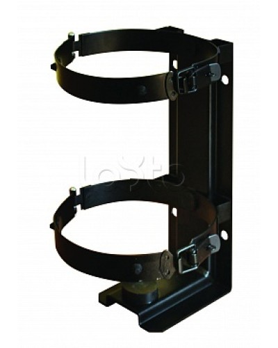 Кронштейн ПОЖТЕХНИКА КТХ-4+ на 2-х металлических хомутах(d140) для ОУ-3 ИНЕЙ в Хасавюрте Аксессуары для огнетушителей Pintop.ru