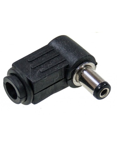 Разъем питания штекер 2.1х5.5x10мм угловой (50шт/уп) REXANT 14-0312 в Хасавюрте Коннекторы Pintop.ru