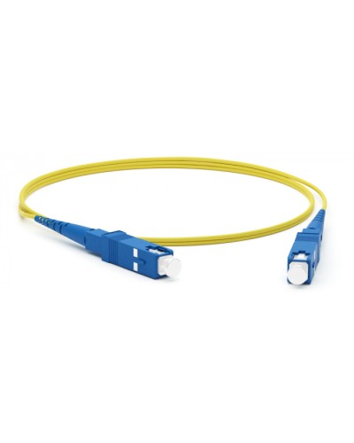 Патч-корд волоконно-оптический Hyperline FC-S2-9-SC/UR-SC/UR-H-3M-LSZH-YL в Хасавюрте Патч-корды оптические Pintop.ru