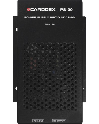 Импульсный блок питания CARDDEX PS-30 (24 Вт) в Хасавюрте Дополнительное оборудование для СКУД Pintop.ru