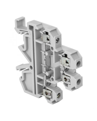 Клемма винтовая двухуровневая JXB-4/35 серая EKF (plc-jxb-2-4/35gy) в Хасавюрте Клеммные колодки Pintop.ru