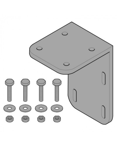 Кронштейн крепления к стене C003 C004 Came 119RICX011 в Хасавюрте Запчасти для шлагбаумов и автоматики Pintop.ru