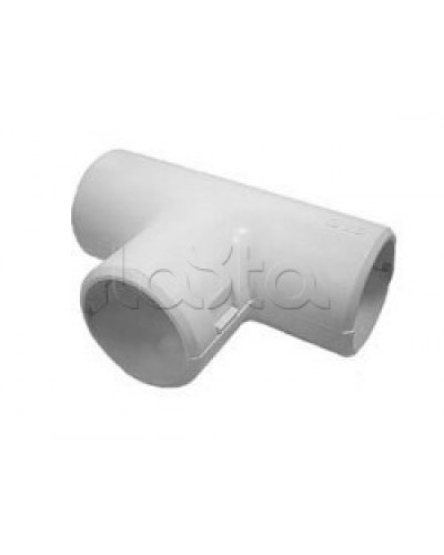 Тройник для труб D25 мм, без галогена Экопласт 41325HF в Хасавюрте Аксессуары для труб (ОКЛ) Экопласт Pintop.ru