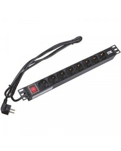 Блок розеток на 8 розеток 19 ITK PH22-9D1 в Хасавюрте Блоки розеток Pintop.ru