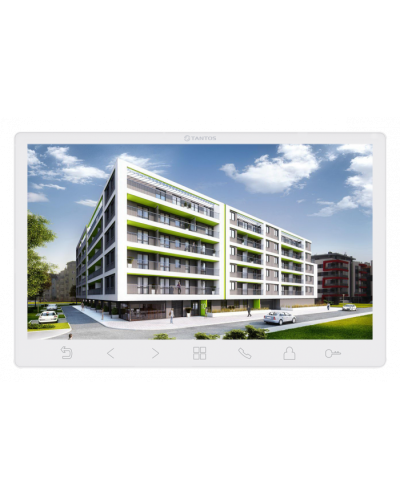 Монитор Tantos Sherlock HD SE (White) - 4 в Хасавюрте Абонентские IP устройства Pintop.ru