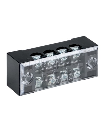 Терминал клеммный TB-1504 до 1,5 мм2 15A 4 клеммные пары EKF PROxima (tb-1504) в Хасавюрте Клеммные колодки Pintop.ru