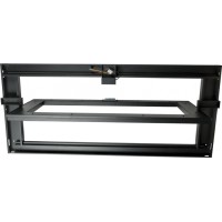 Крыша секции коридора 1200 мм для шкафов LANMASTER DCS шириной 600 мм, глухая LANMASTER LAN-DC-RFP-12x6-FX