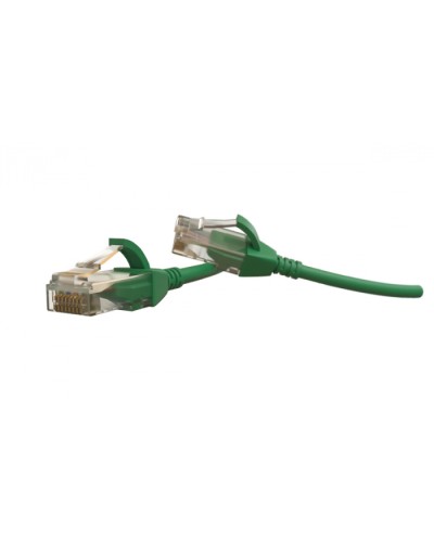 Патч-корд U/UTP Hyperline (PC-LPT-UTP-RJ45-RJ45-C6-3M-LSZH-GN) в Хасавюрте Патчкорды (медные) Pintop.ru