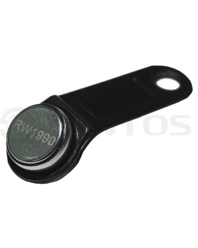 Ключ Touch Memory с 64-битным идентификационным кодом Tantos RW1990 iButton TS (чёрный) в Хасавюрте Оптовые идентификаторы Pintop.ru